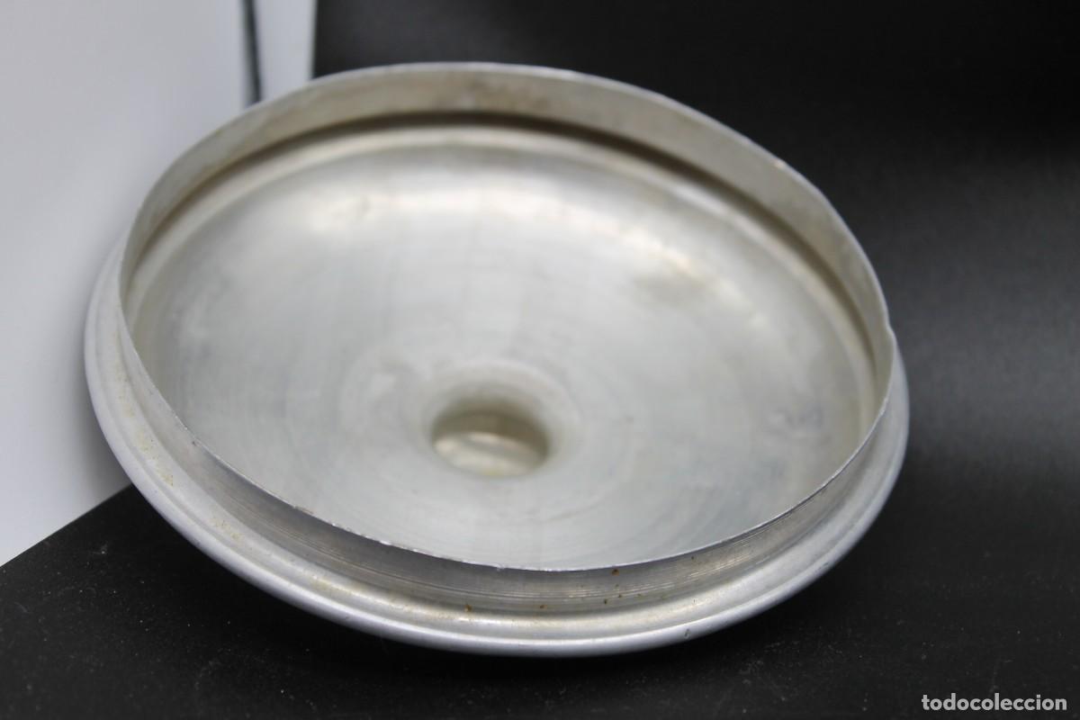 Vintage: TAPA DE ALUMINIO PARA LECHERA O TETERA - Foto 2