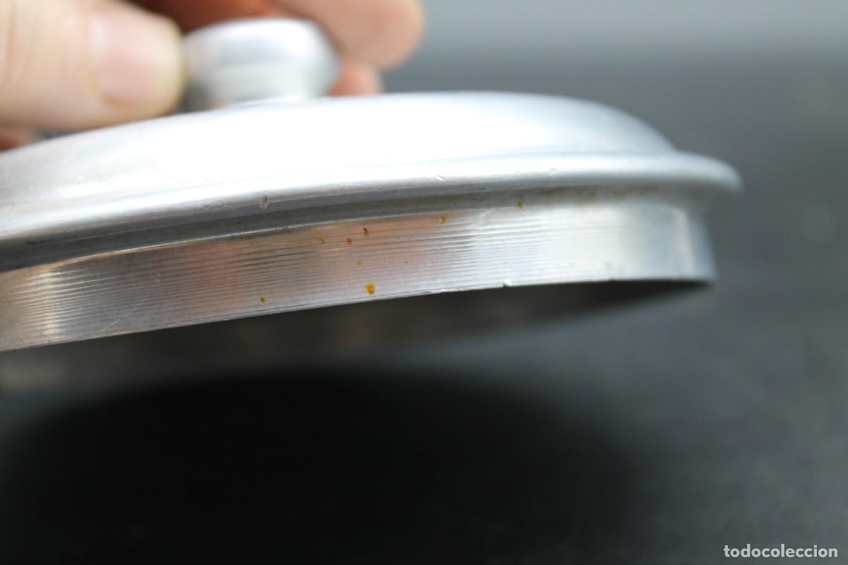 Vintage: TAPA DE ALUMINIO PARA LECHERA O TETERA - Foto 5