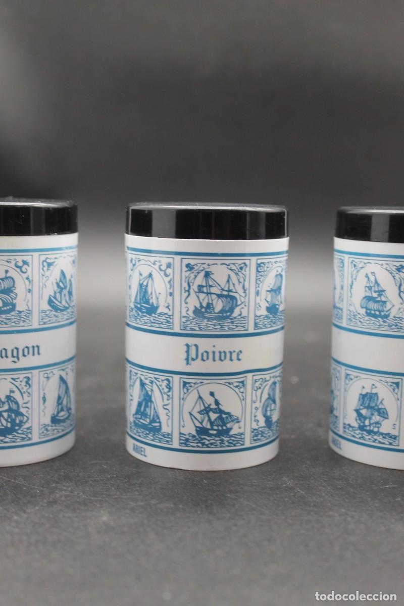 Vintage: 3 ESPECIEROS PLASTICO ARIEL - Foto 3