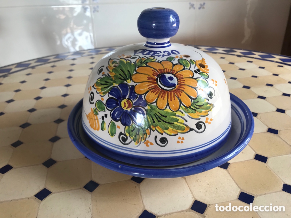 Vintage: Quesera de cer&aacute;mica - Foto 1