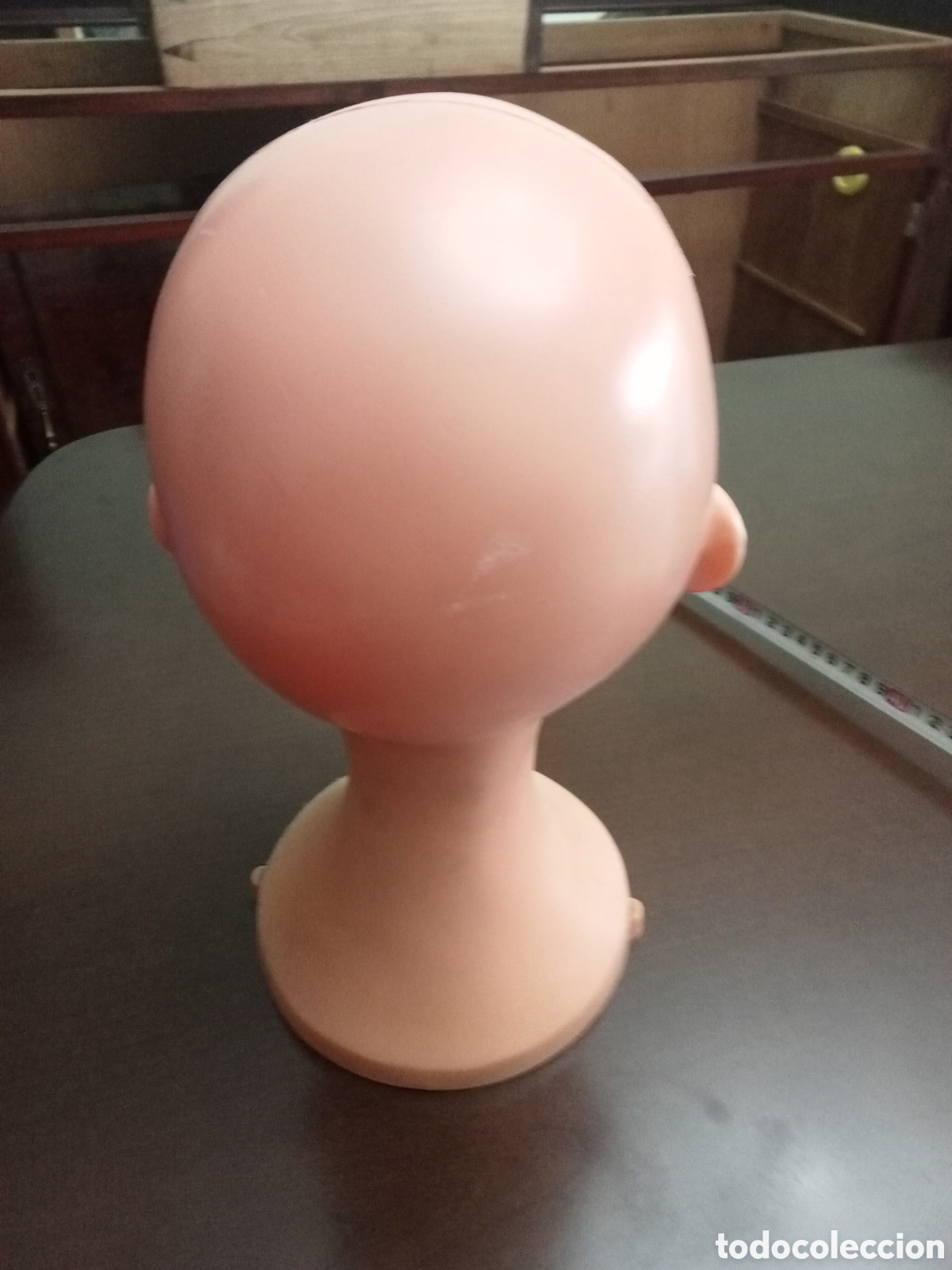 Vintage: CABEZA MANIQU&Iacute; PLASTICO - Foto 2