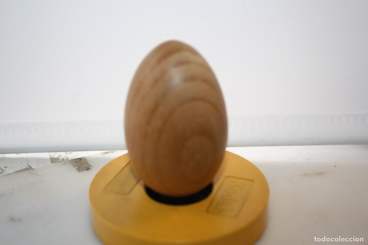 Vintage: HUEVO MADERA PARA SUCIR