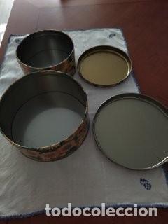 Vintage: Cajas metalicas redondas 4 - Foto 2