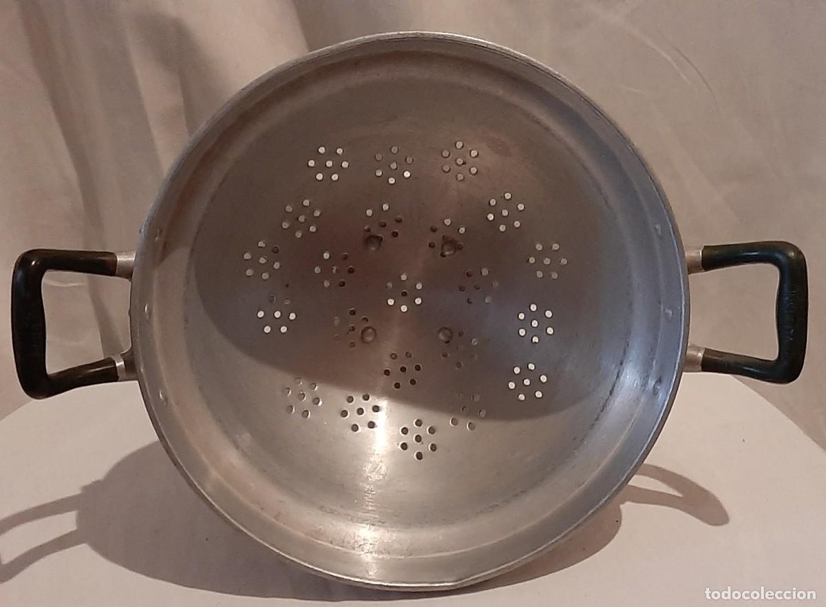 Vintage: Antiguo colador de aluminio - Foto 2