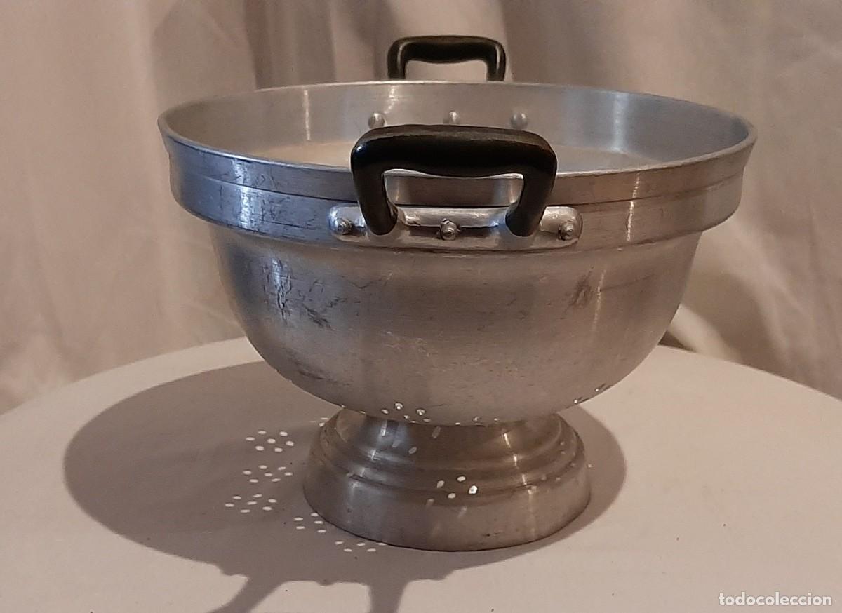 Vintage: Antiguo colador de aluminio - Foto 5