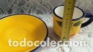 Vintage: JUEGO TAZA Y PLATO CAFE - Foto 8