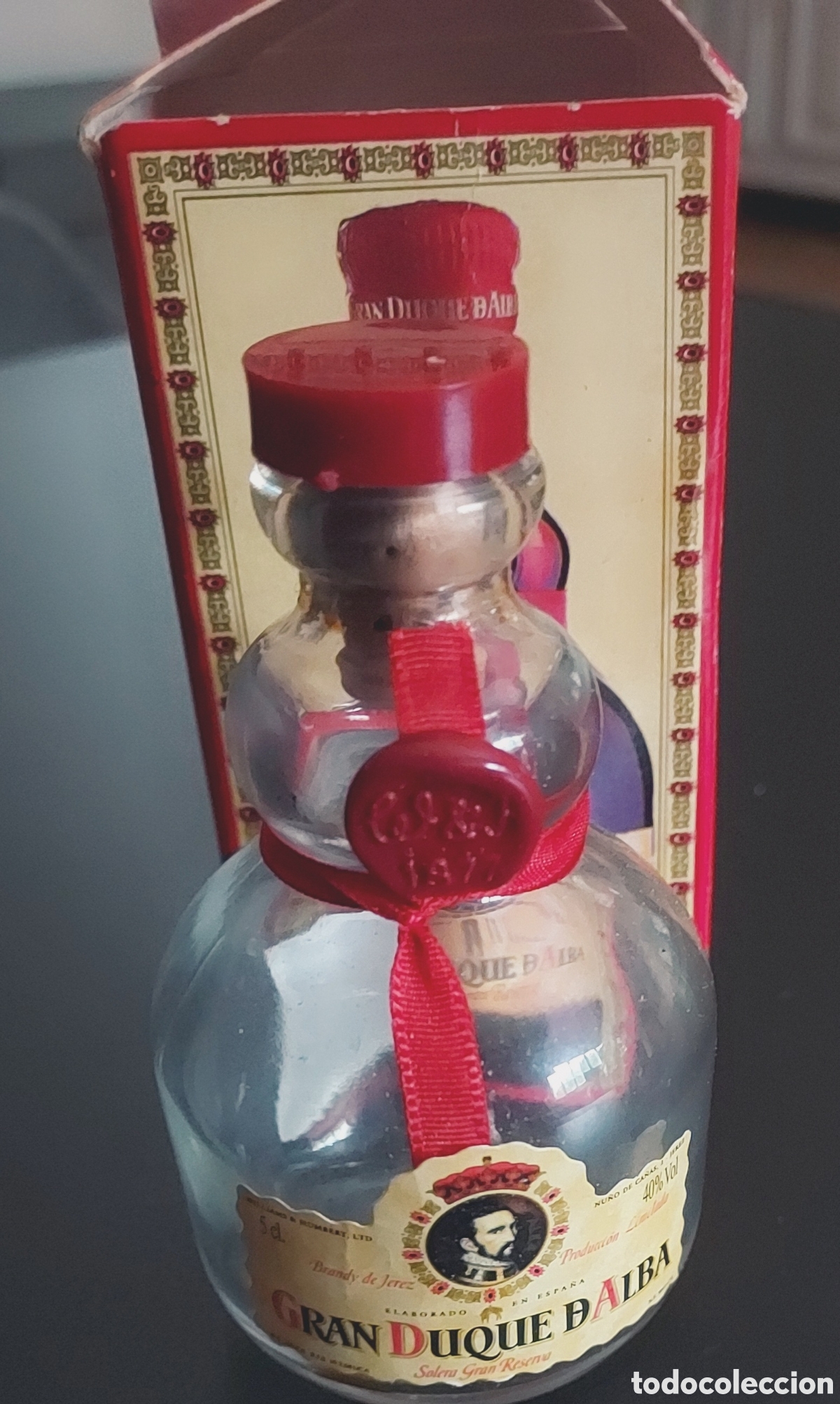 Vintage: Botellita Gran Duque de Alba - Foto 1