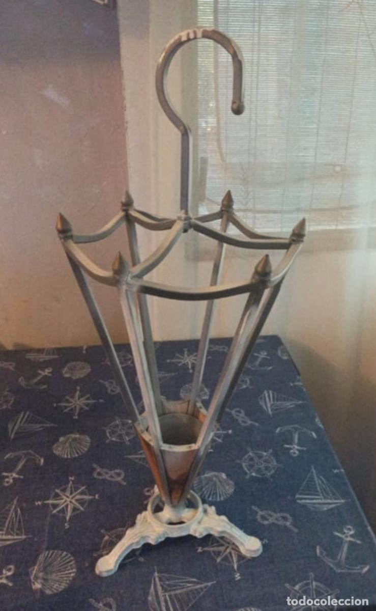 Vintage: ANTIGUO PARAGUERO VINTAGE DE FORJA