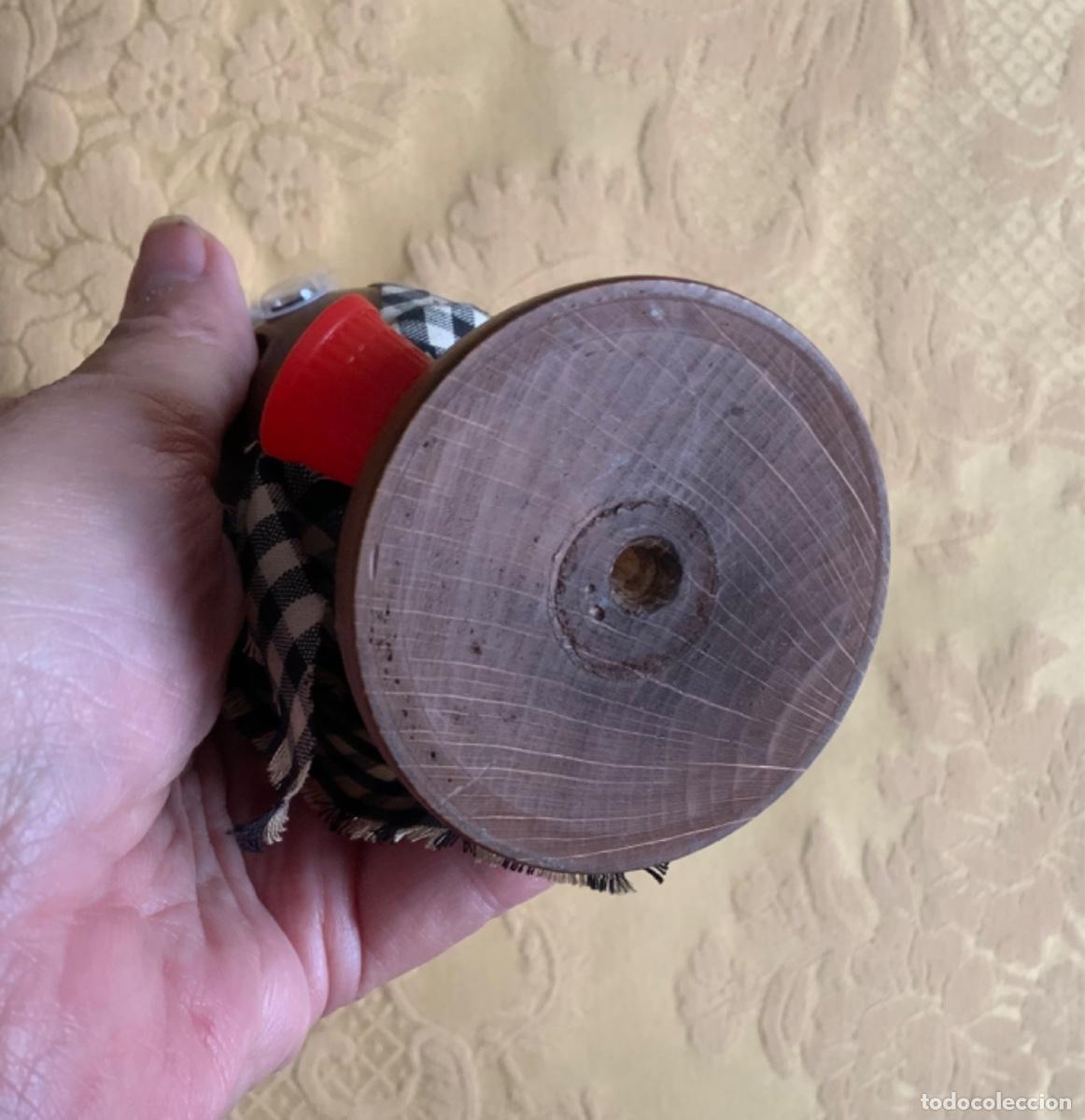 Vintage: ANTIGUO COSTURERO, HUEVO MADERA - Foto 10