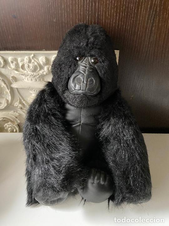 Vintage: FC.- Peluche y piel. Gorila vintage. Discovery Channnel. 43 cm