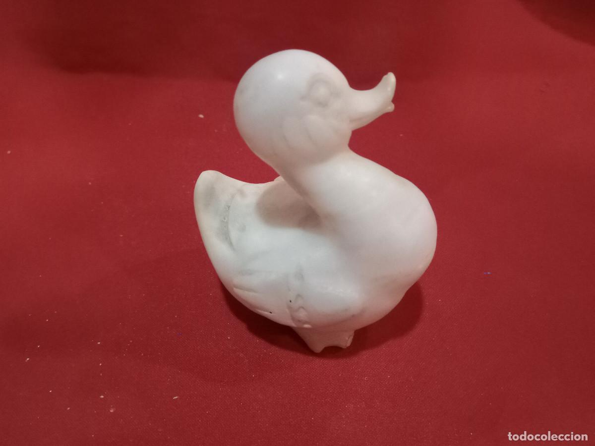 Vintage: figura pato alabastro - Foto 2