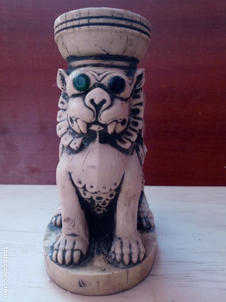 Vintage: Dragon perro foo portavelas - Foto 2