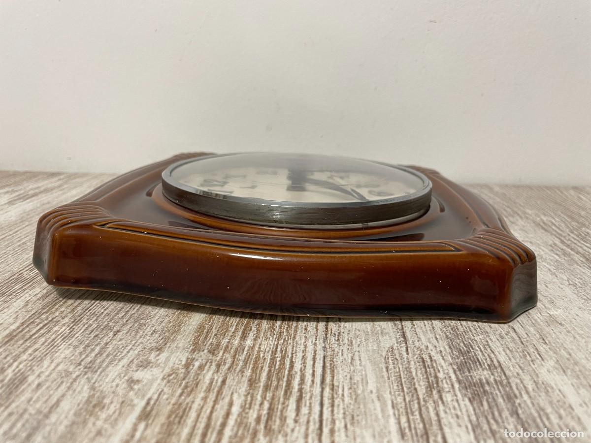 Vintage: RELOJ PARED CERAMICA MICRO COCINA - Foto 6