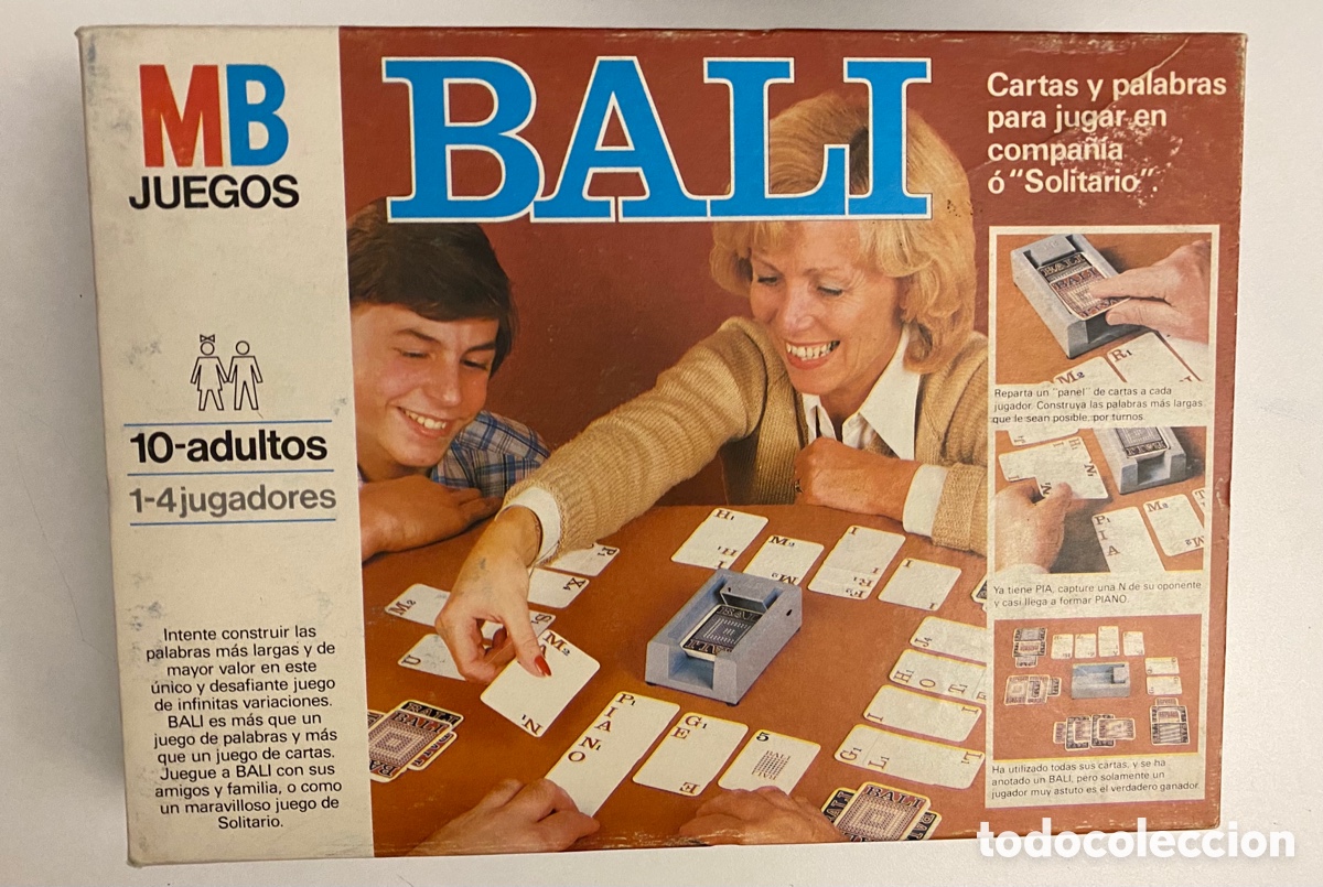 Vintage: Juego de mesa Bali