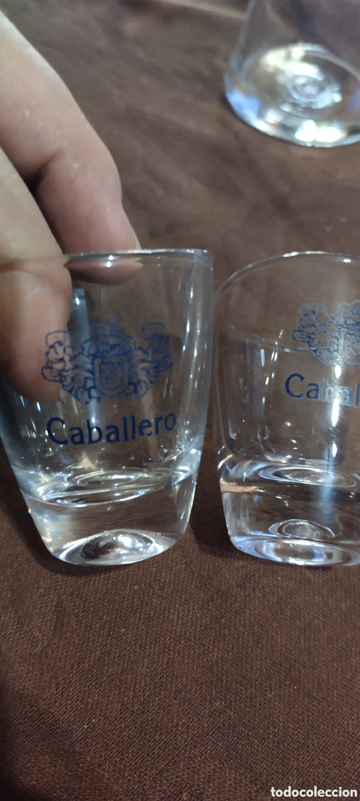 Vintage: Copas y vasos de cristal publicitario - Foto 5