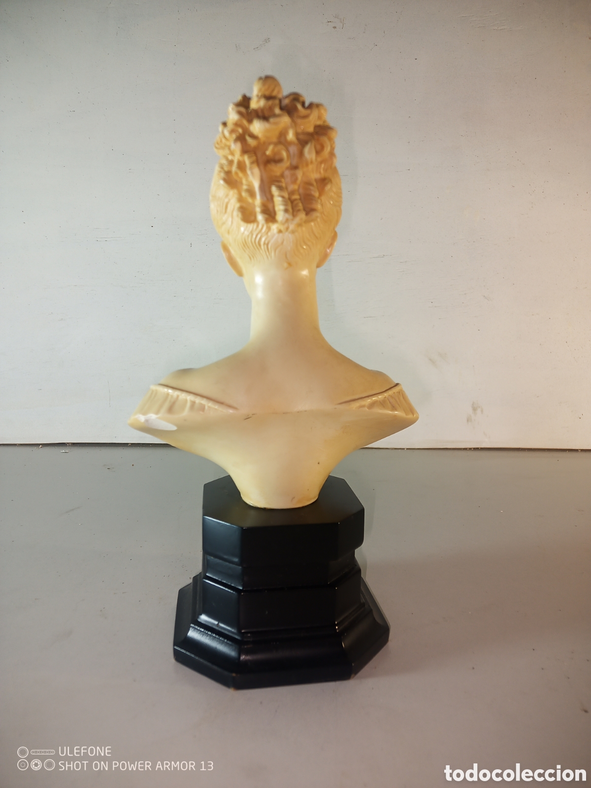 Vintage: Busto en peana - Foto 2