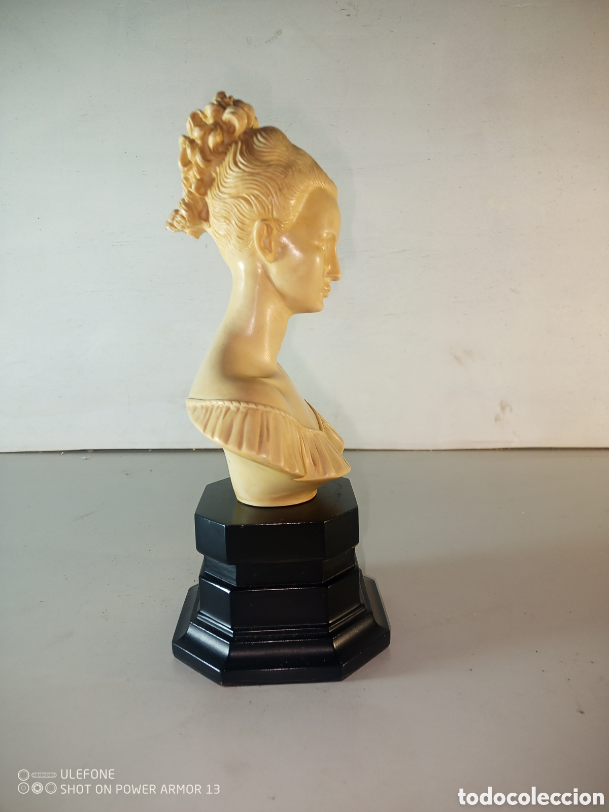 Vintage: Busto en peana - Foto 3