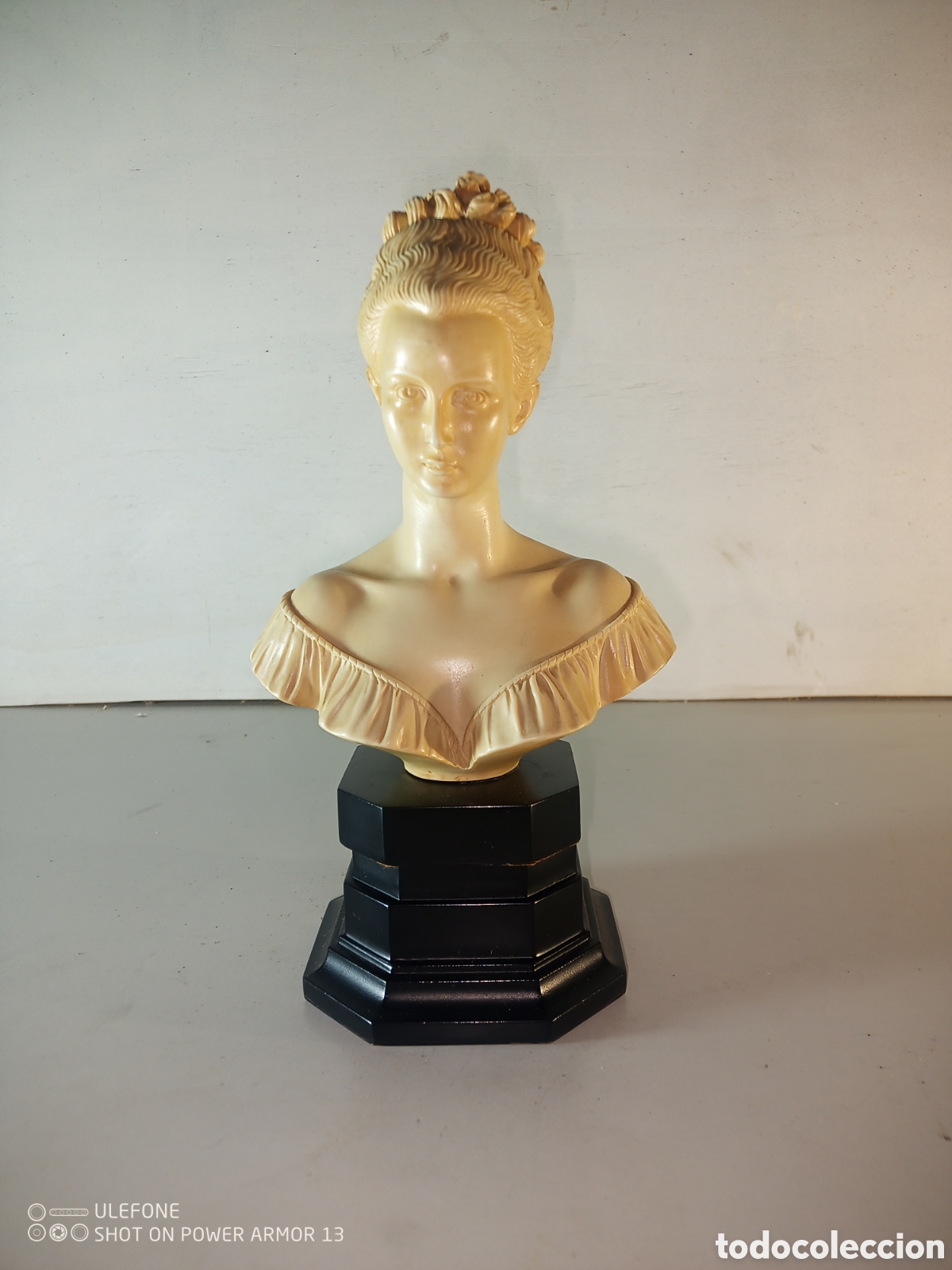 Vintage: Busto en peana