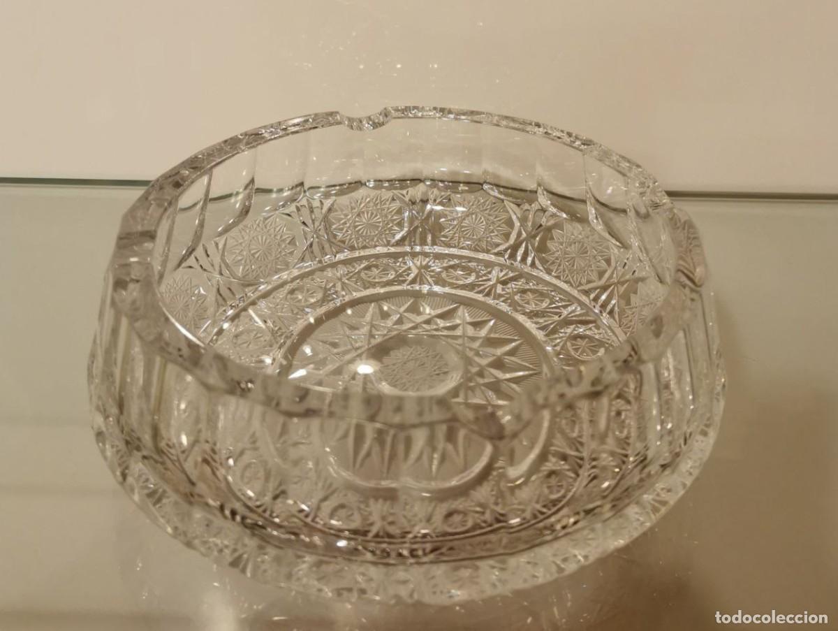 Vintage: Cenicero de cristal de bohemia - Foto 3