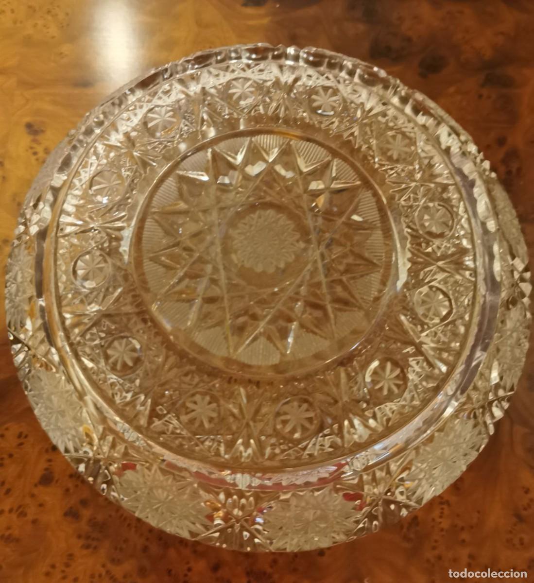 Vintage: Cenicero de cristal de bohemia - Foto 4