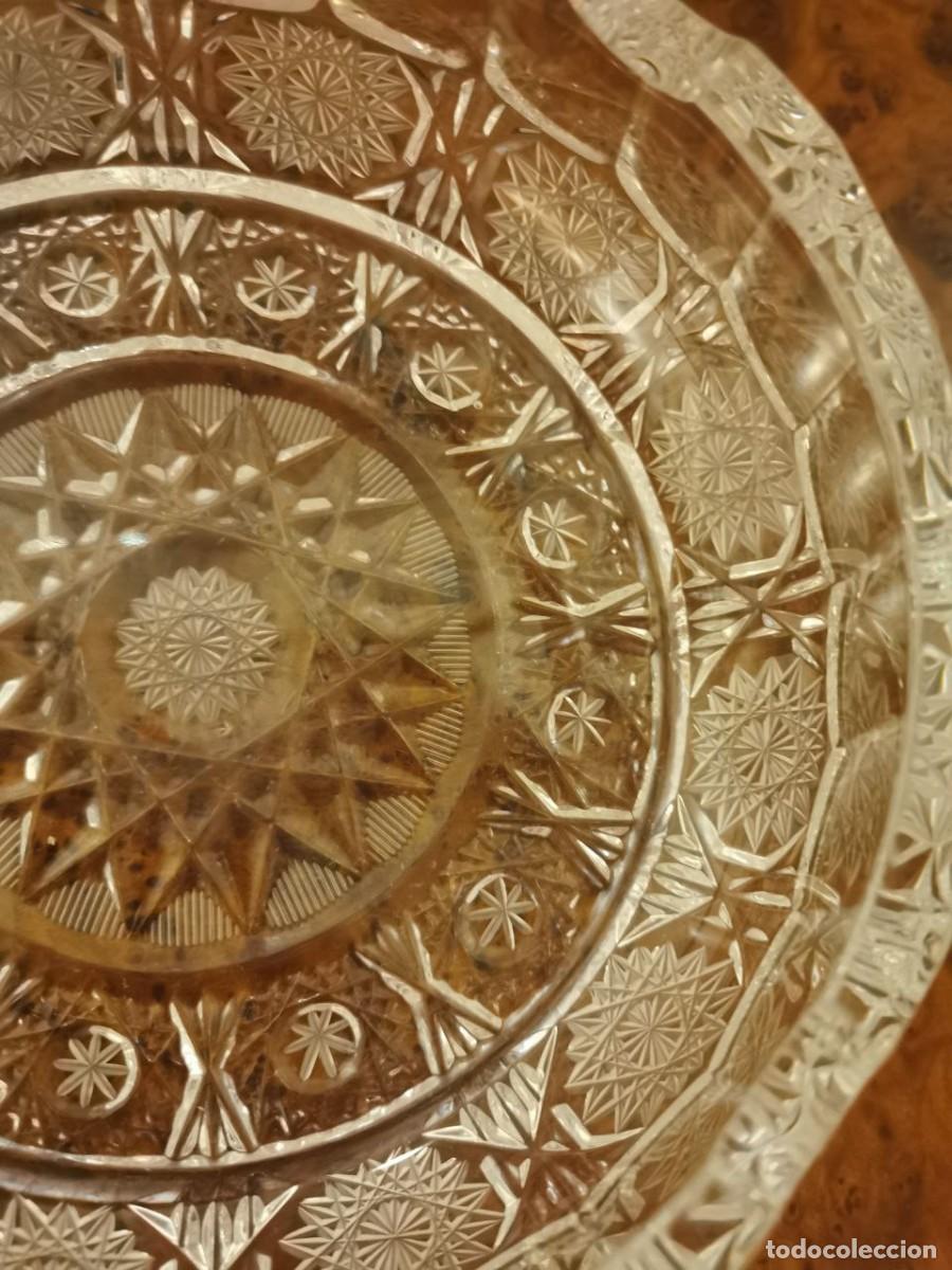 Vintage: Cenicero de cristal de bohemia - Foto 5