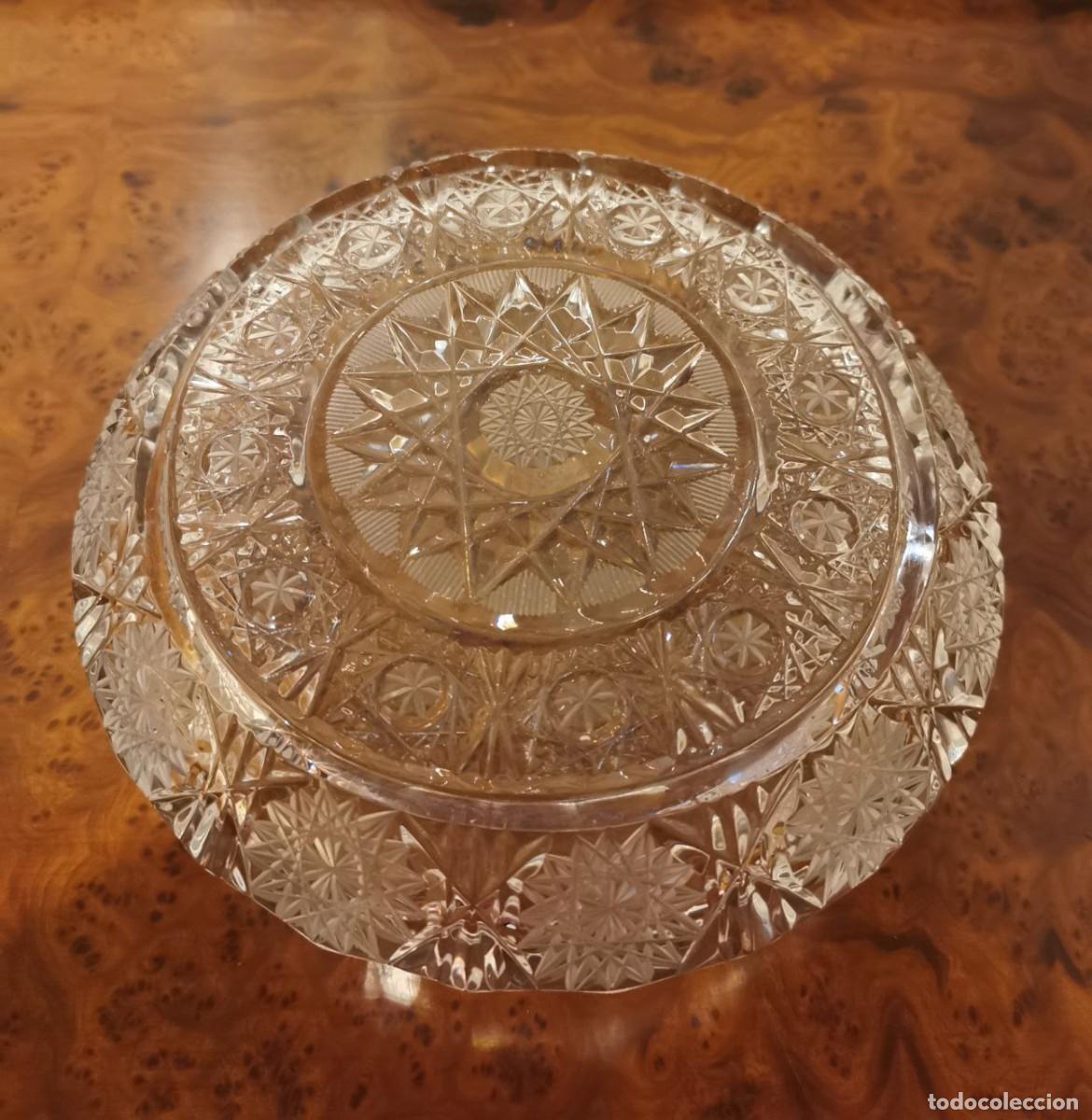 Vintage: Cenicero de cristal de bohemia - Foto 6