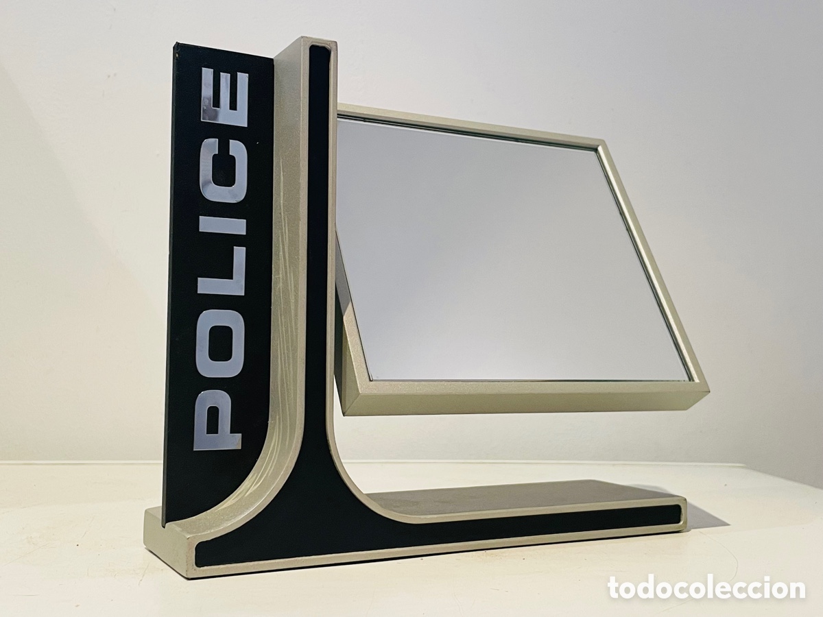 Vintage: Police espejo sobremesa - Foto 1