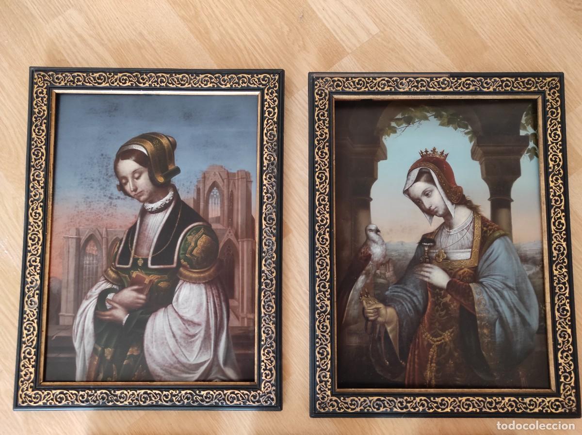 Vintage: cuadros impresos sobre metal. S.XX