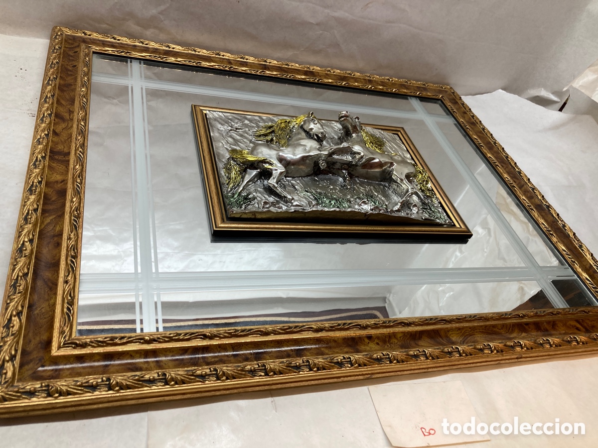 Vintage: Caballos releve plata - Foto 4