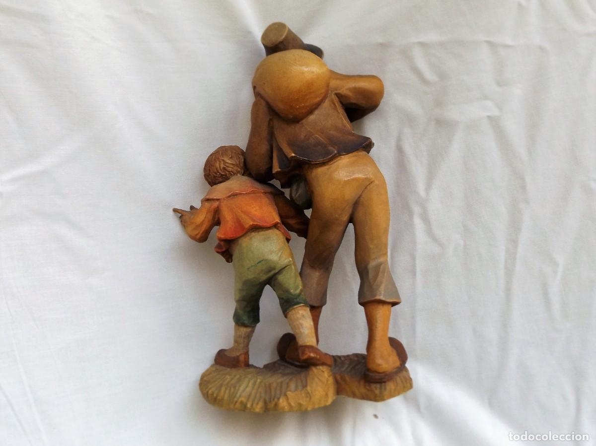 Vintage: FIGURA DE MADERA - Foto 2