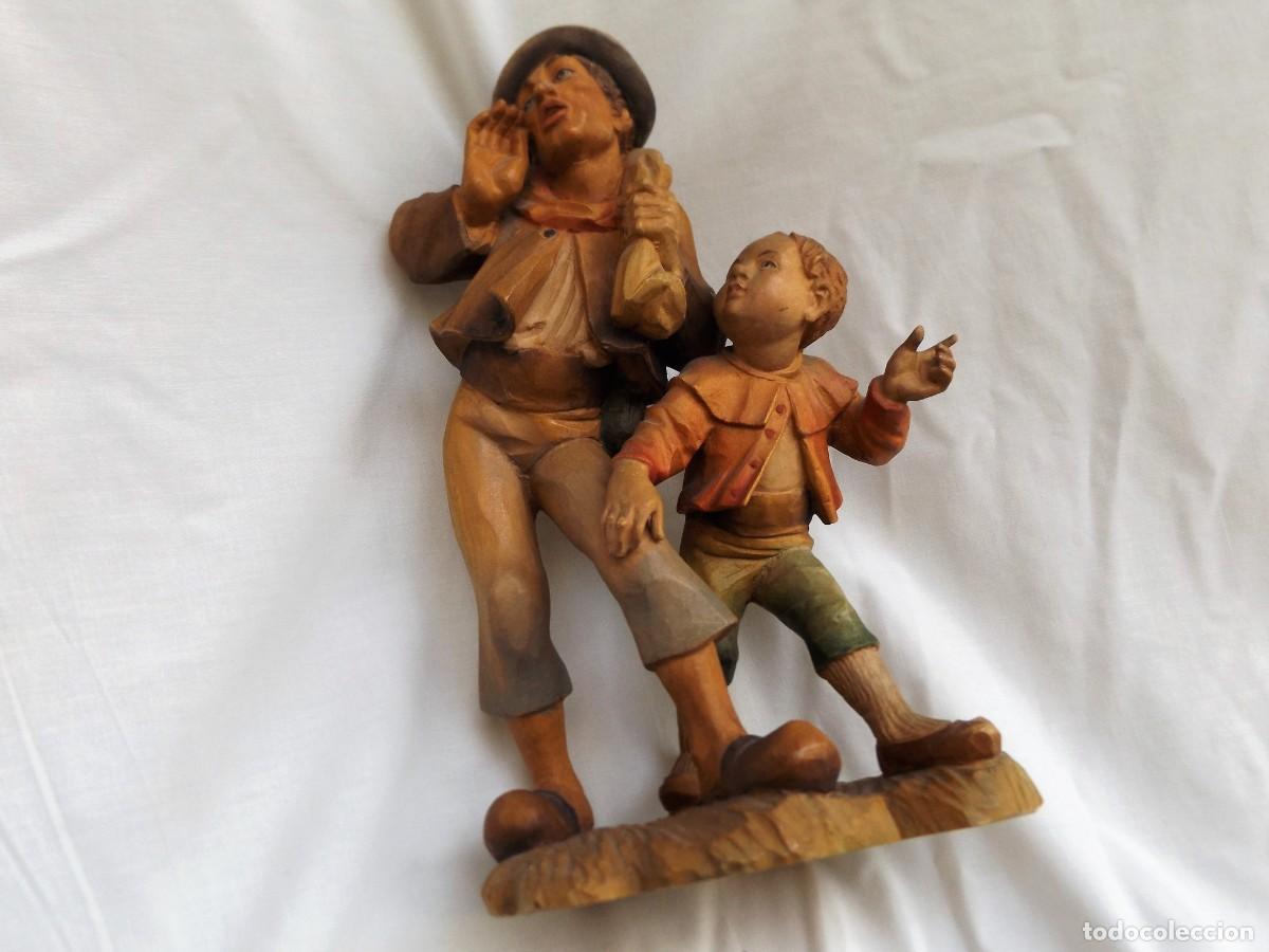Vintage: FIGURA DE MADERA - Foto 3