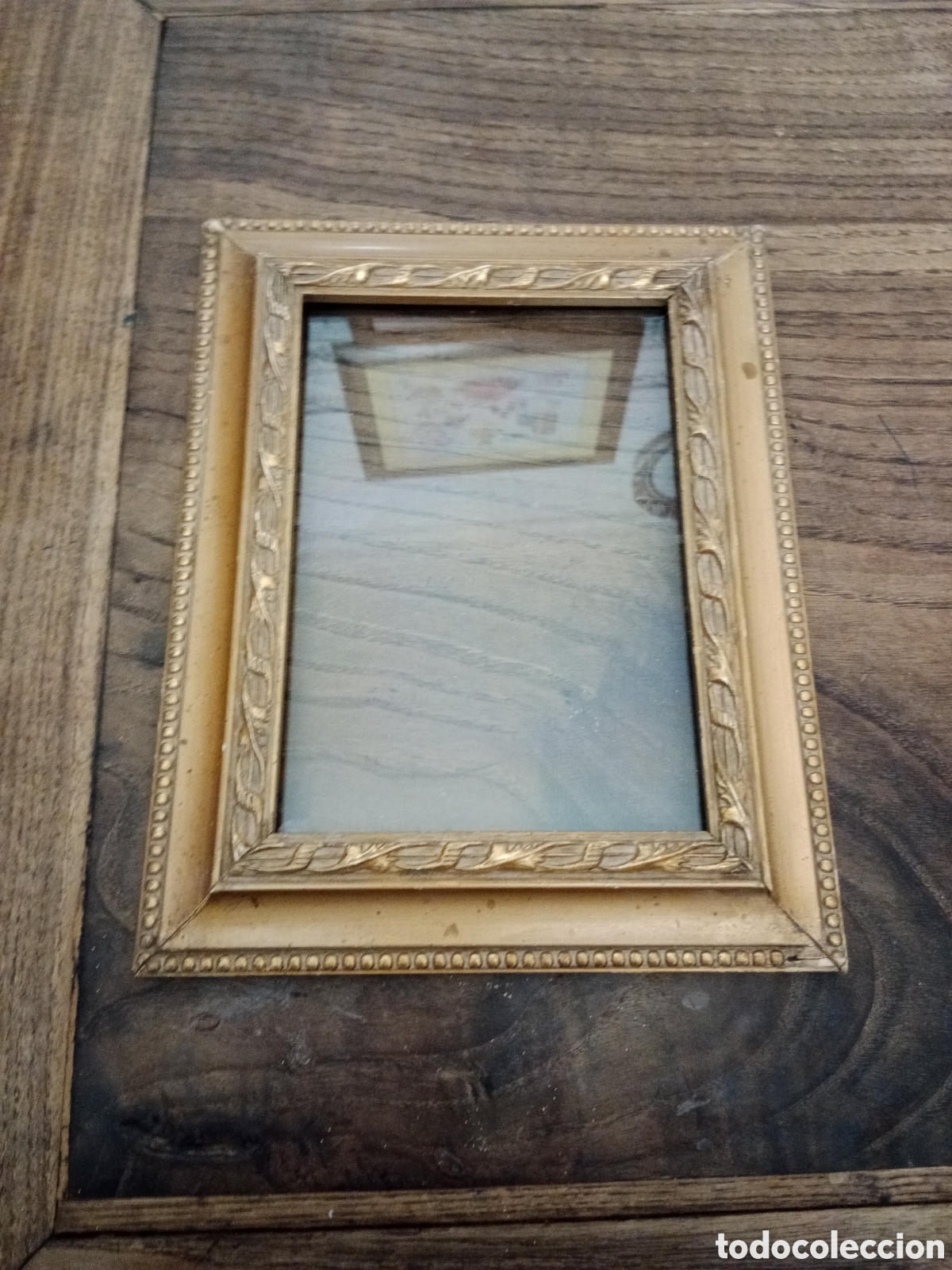 Vintage: Marco vintage de madera - Foto 1