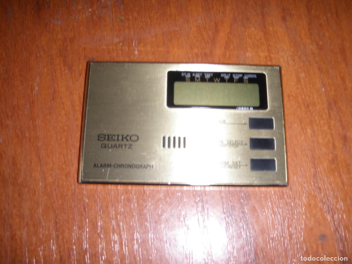 Vintage: RELOJ ALARMA CRONO DIGITAL SEIKO NO FUNCIONA - Foto 1