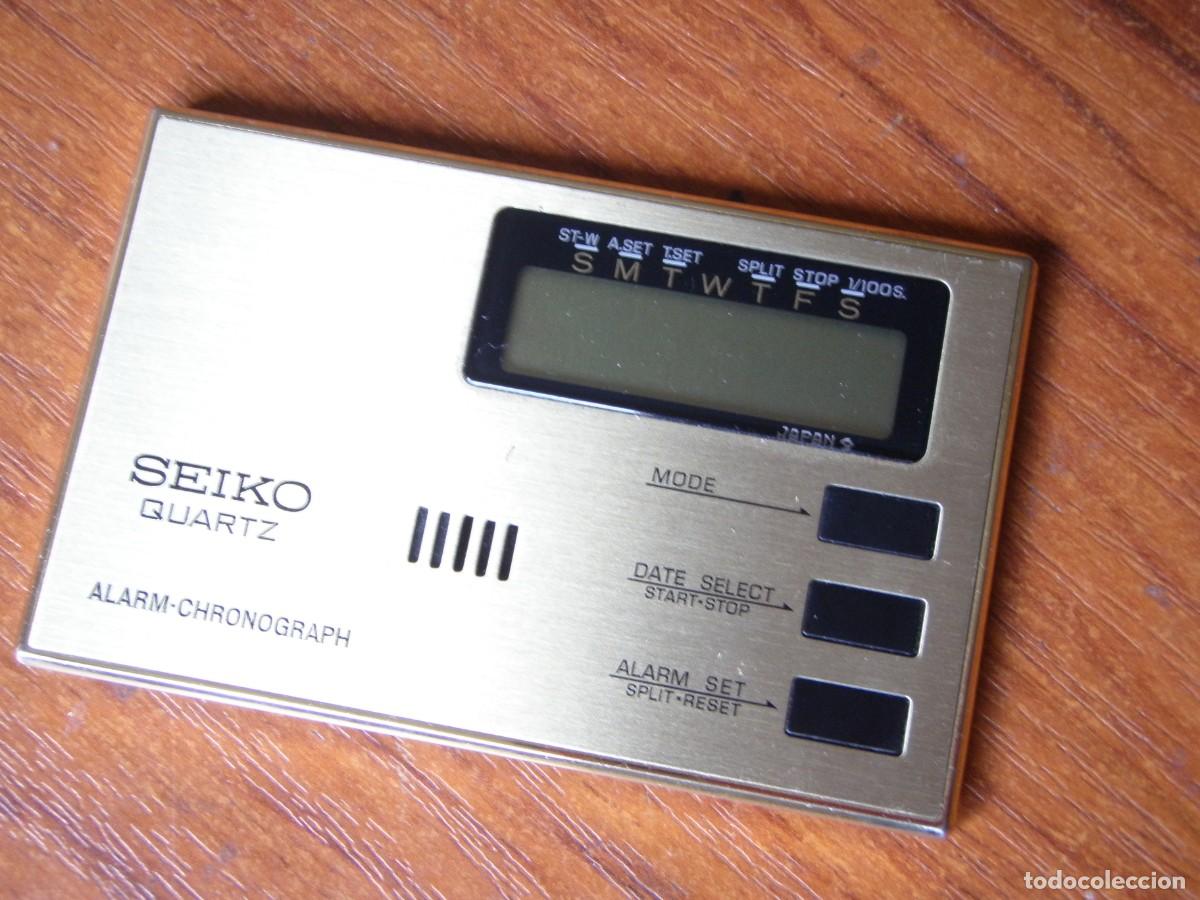 Vintage: RELOJ ALARMA CRONO DIGITAL SEIKO NO FUNCIONA - Foto 6