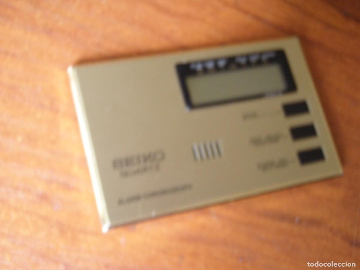 Vintage: RELOJ ALARMA CRONO DIGITAL SEIKO NO FUNCIONA - Foto 7