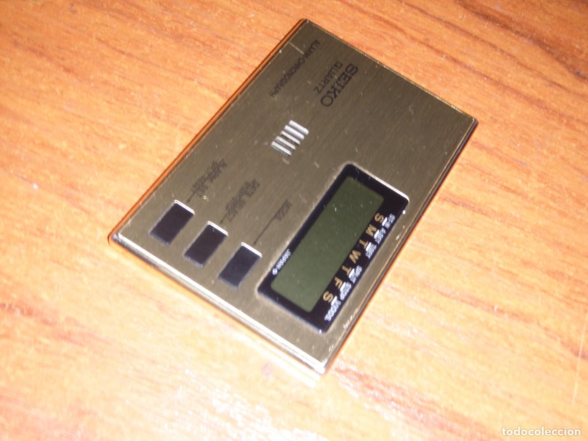 Vintage: RELOJ ALARMA CRONO DIGITAL SEIKO NO FUNCIONA - Foto 9