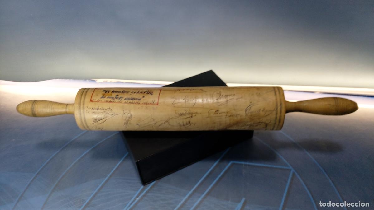 Vintage: Rodillo de madera. - Foto 4