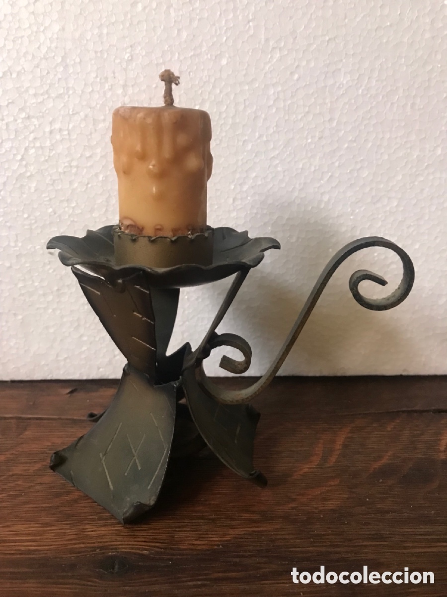 Vintage: Candelabro hierro 16x14.5cm Ref DC1 - Foto 1