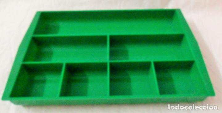Vintage: C102 ORGANIZADOR ESCRITORIO PLASTICO VERDE