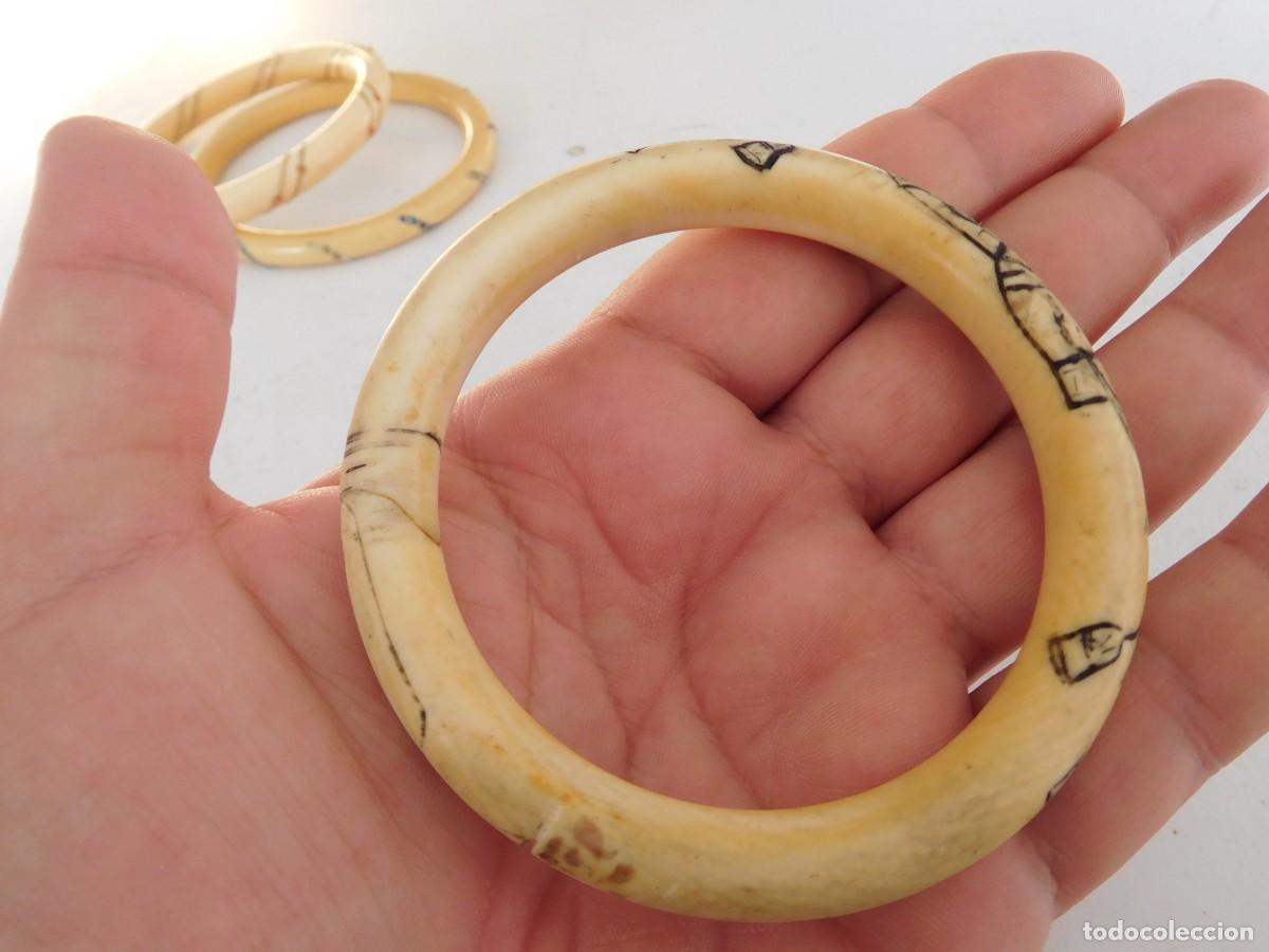 Vintage: Pulsera de marfil vintage - Foto 4