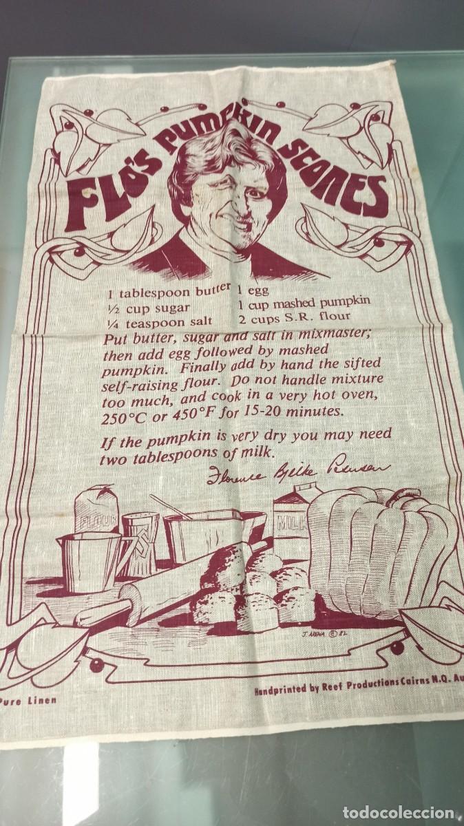 Vintage: PA&Ntilde;O COLGAR LINO VINTAGE RECETA AUSTRALIA