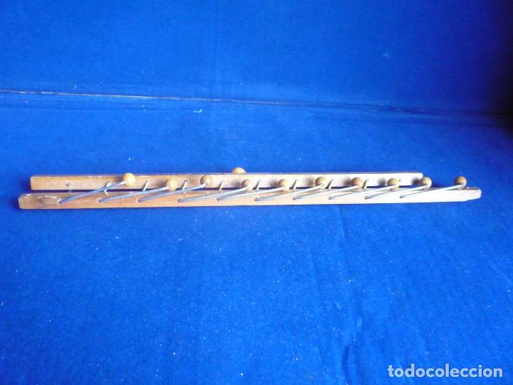 Vintage: CUELGA CORBATAS MADERA - Foto 3