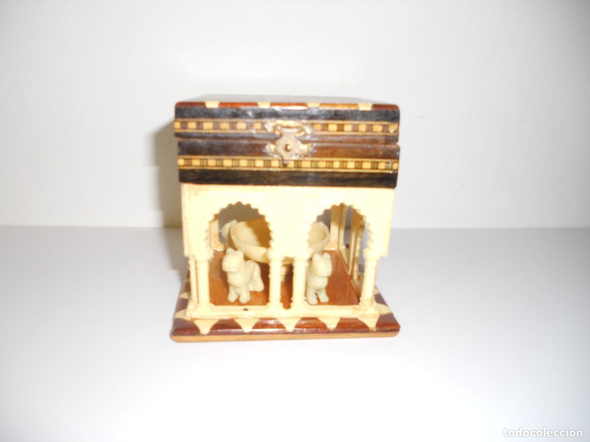 Vintage: ANTIGUO JOYERO DE TARACEA GRANADINA - Foto 6