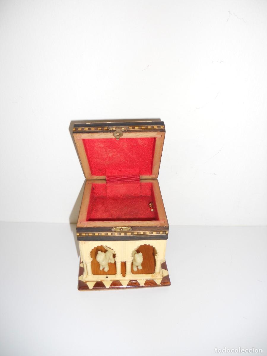 Vintage: ANTIGUO JOYERO DE TARACEA GRANADINA - Foto 8