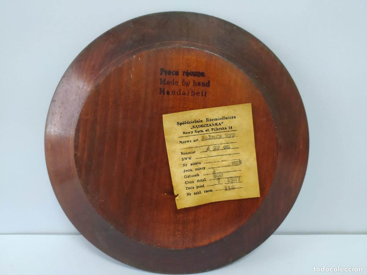 Vintage: PLATO MADERA VINTAGE. - Foto 3