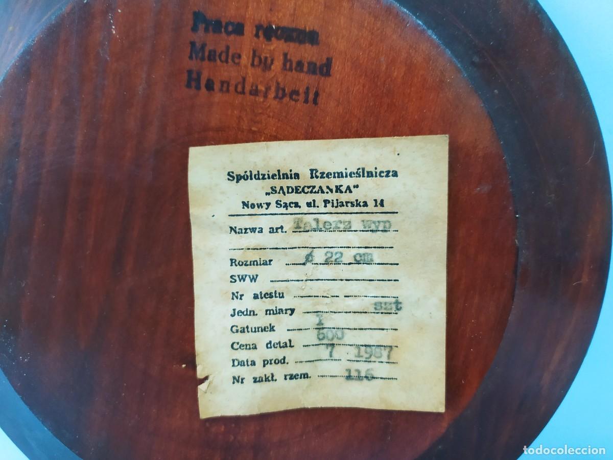 Vintage: PLATO MADERA VINTAGE. - Foto 4