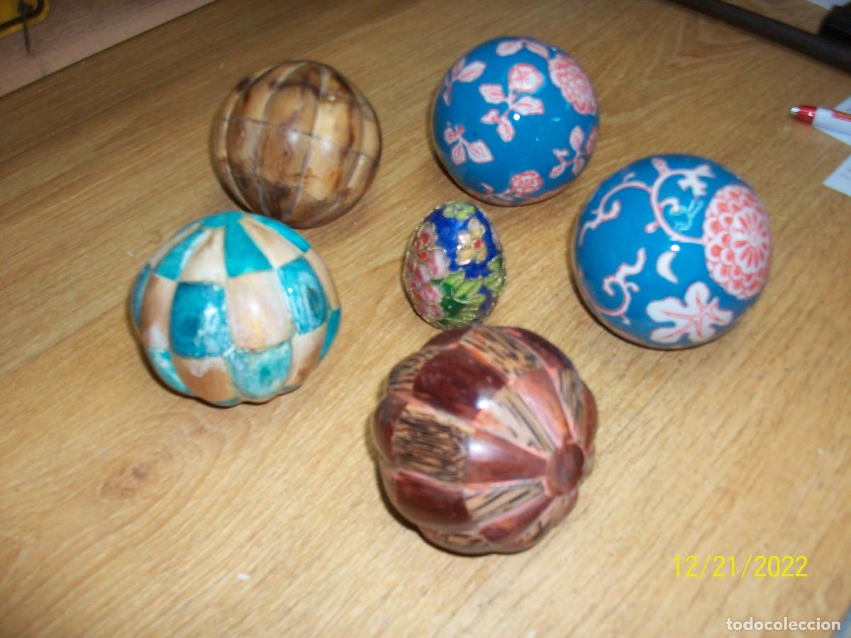 Vintage: LOTE DE 5 BOLAS - Foto 4