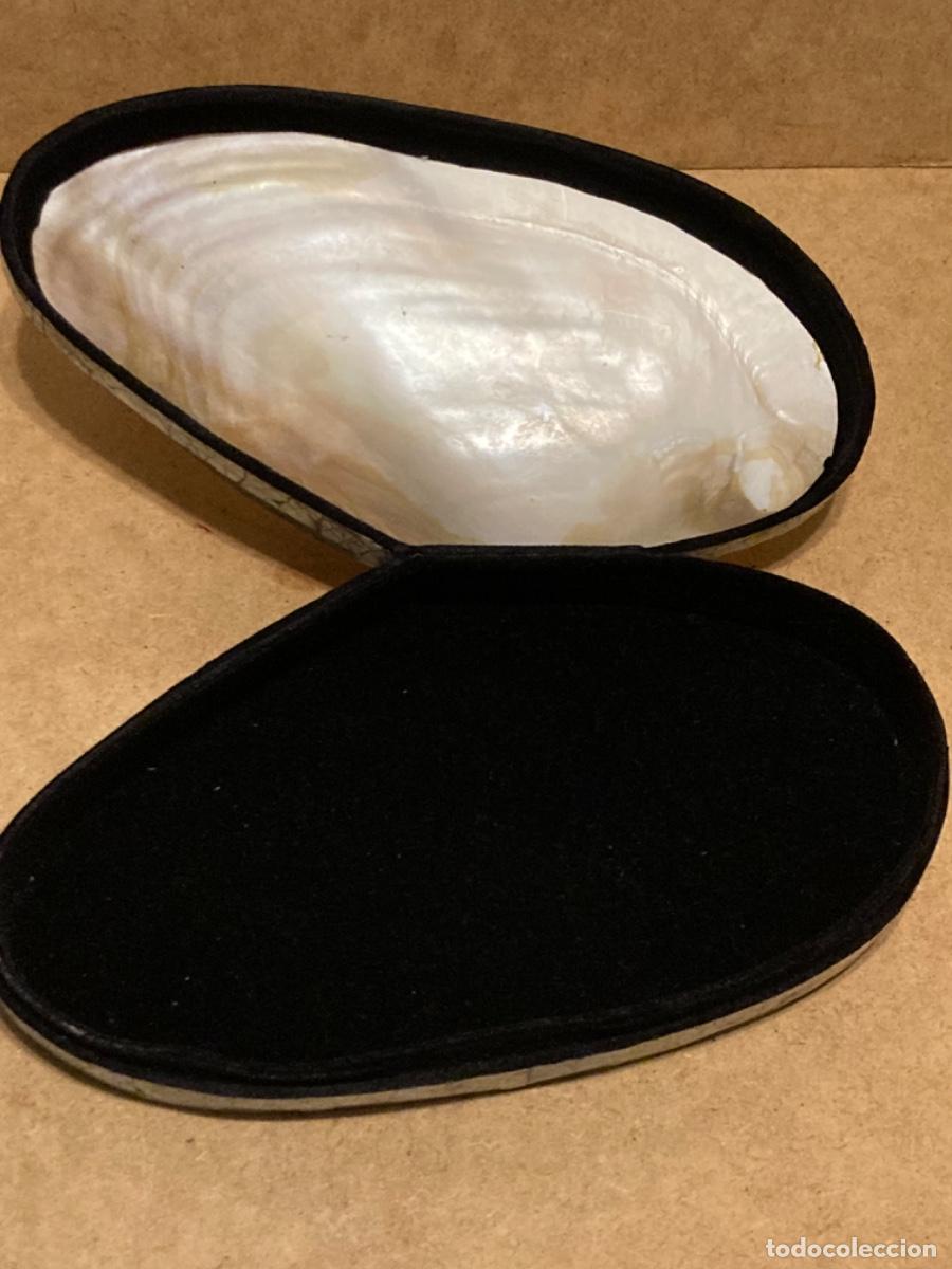 Vintage: Pareja de cajas de n&aacute;car para collares de perlas - Foto 6