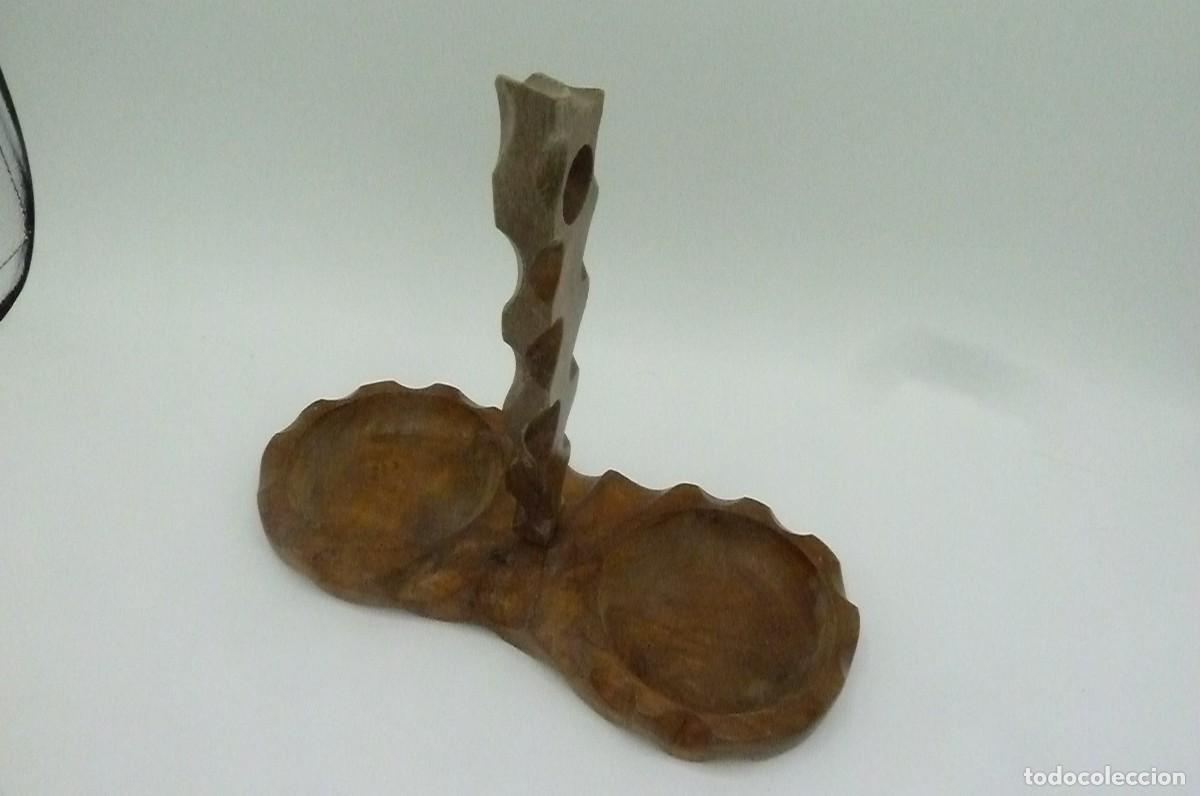 Vintage: Soporte madera para aceiteras - Foto 3