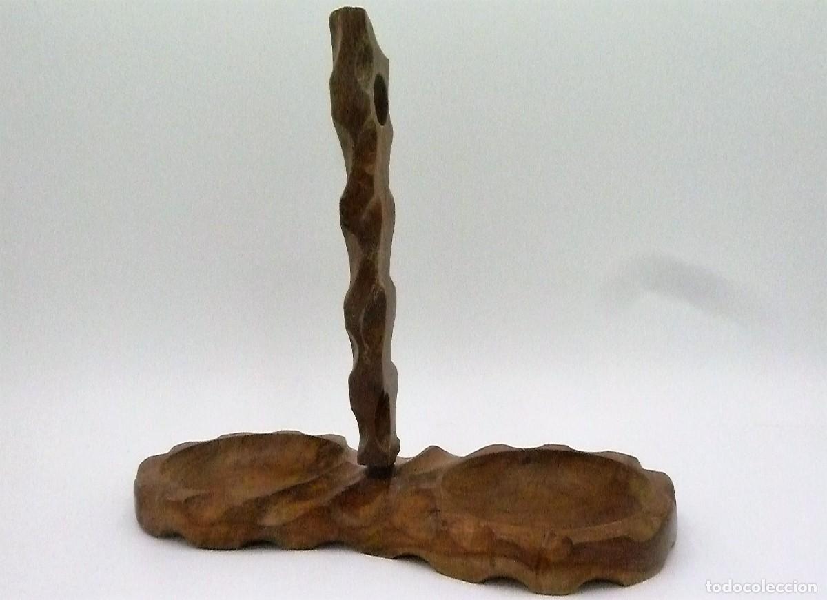 Vintage: Soporte madera para aceiteras - Foto 1